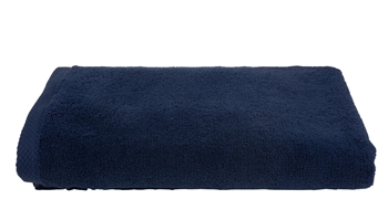 Billede af Tempur Badehåndklæde - 70x140 cm - Mørkeblåt - 100% Bomuld - Frotté håndklæde fra Tempur
